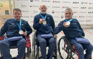 WSPS World Cup  FRANCE – LIOT, FAGNON, DUPONT médaille d'argent en R4 - Mixed 10m Air Rifle Standing SH2 TEAM