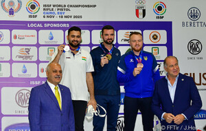 Clément BESSAGUET Champion du Monde Pistolet 25m vitesse