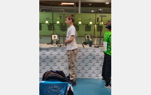 Mathis Maquin, en carabine 10m, se classe 27ième sur 148 aux Championnats de France EDT à Béziers.