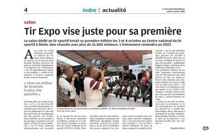 Tir Expo, article de la Nouvelle République