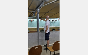 Alain au tir pistolet à 10m
