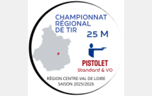 Régional Pistolet 25m Standard &amp; VO