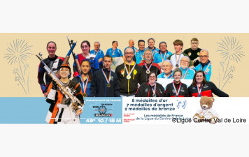 Les Médaillés de France de la Ligue Centre Val de Loire