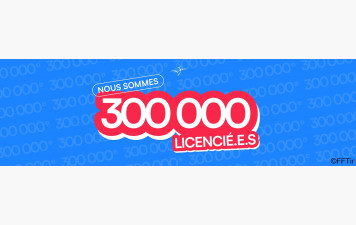 300 000 licenciés !