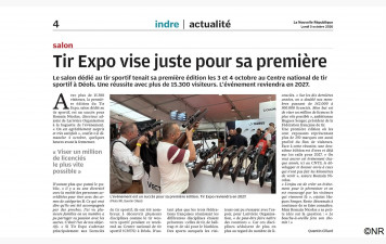 Tir Expo, article de la Nouvelle République