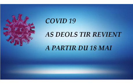 36- Reprise du Tir 25 et 50 m et 10 m indoor 