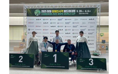 WSPS World Cup FINAL RESULTS LIOT Kevin médaille d'or et Dupont Maxence médaille de bronze en R4 - Mixed 10m Air Rifle Standing SH2