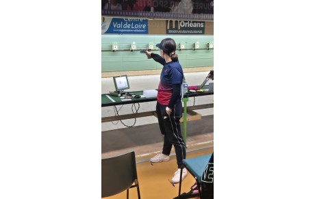 Noélie RODRIGUEZ (ASD) Championne Régionale Pistolet 10m Juniors Filles