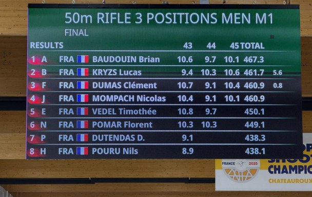 Évaluations Nationales N°1 10/25/50 m 2026