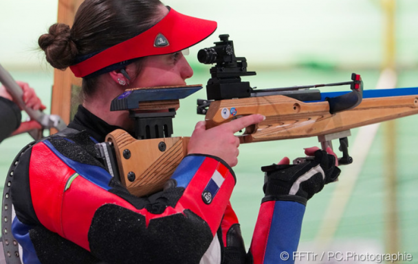 Lucie Championne de France Arbalète Match